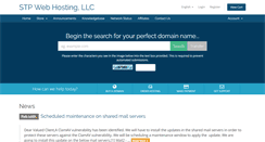 Desktop Screenshot of billing.stpwebhosting.com